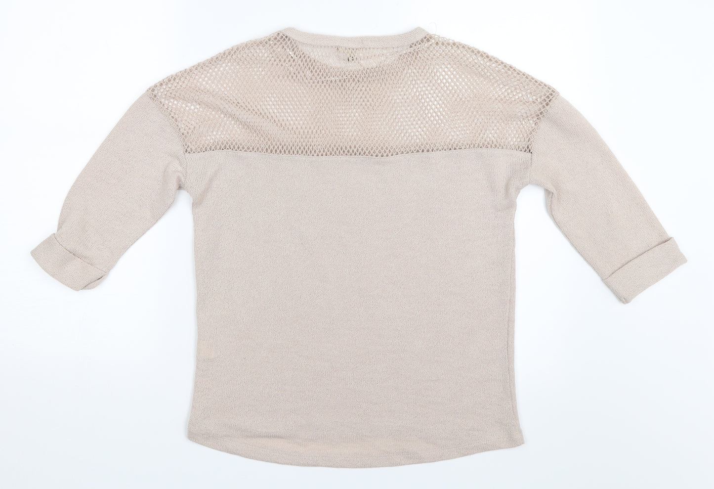 River Island Womens Beige   Pullover Jumper Size 10