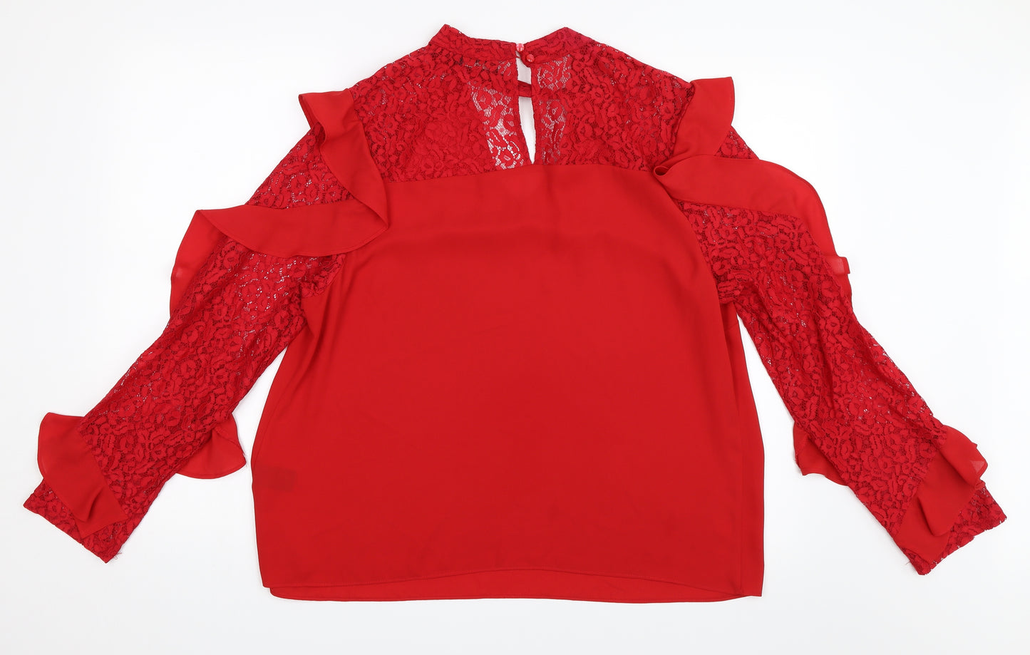 Papaya Womens Red   Basic Blouse Size 18