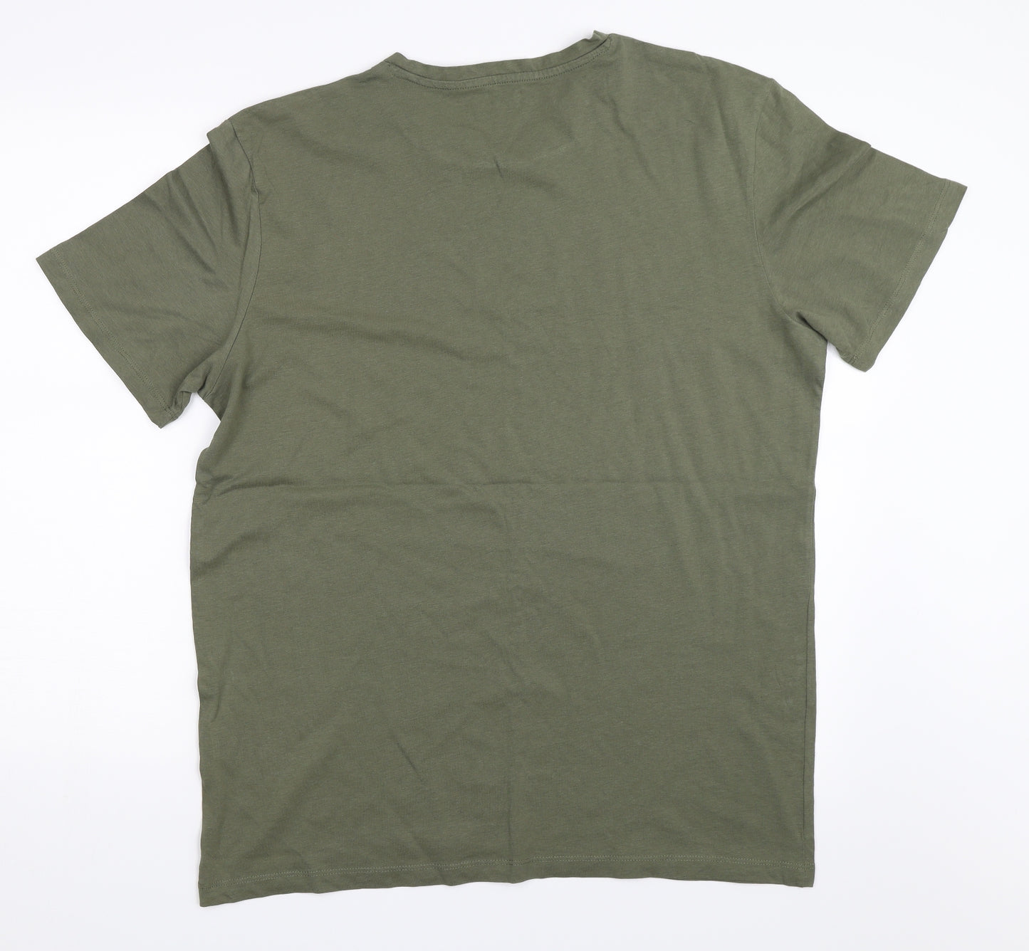 JACK & JONES Mens Green    T-Shirt Size XL