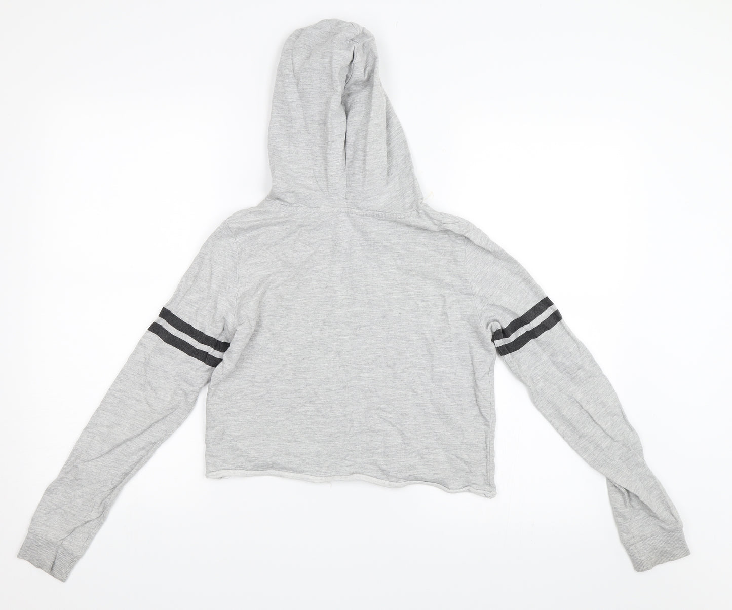 H&M Girls Grey   Pullover Hoodie Size 12-13 Years