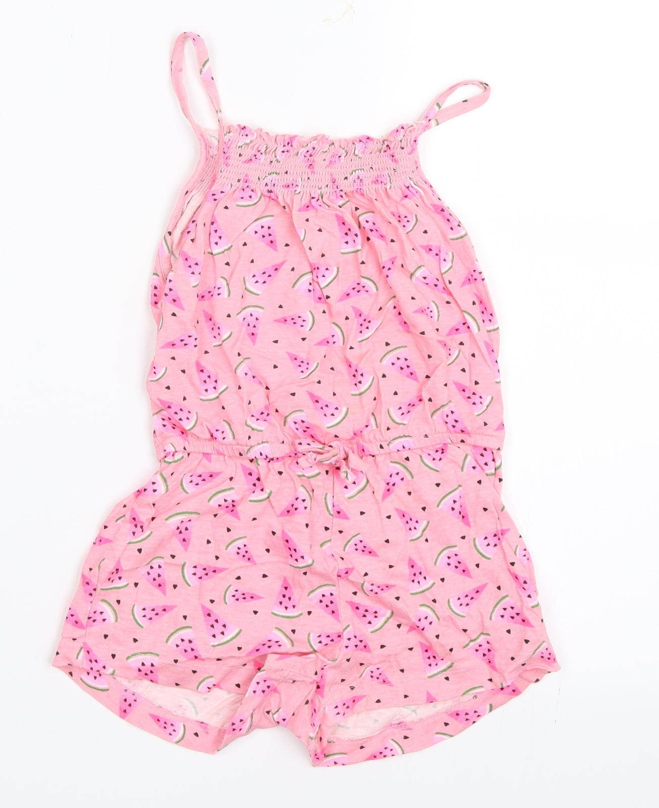 Primark Girls Pink   Playsuit One-Piece Size 5-6 Years