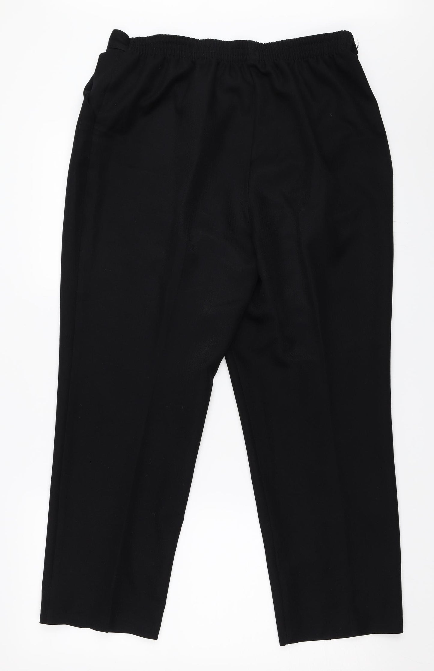 Matalan Womens Black   Trousers  Size 14 L26 in