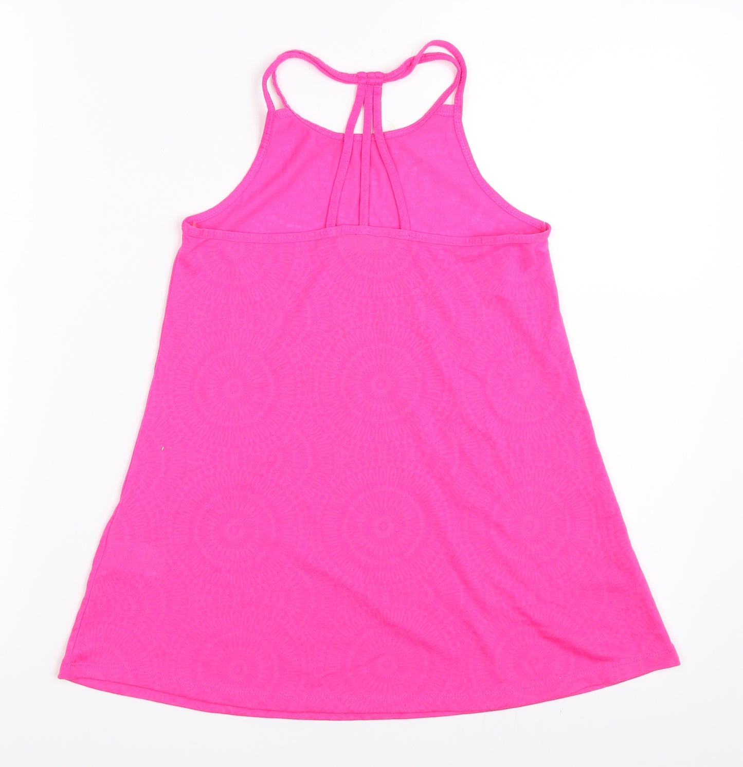Matalan Girls Pink   Basic Tank Size 5 Years  - Mermaid