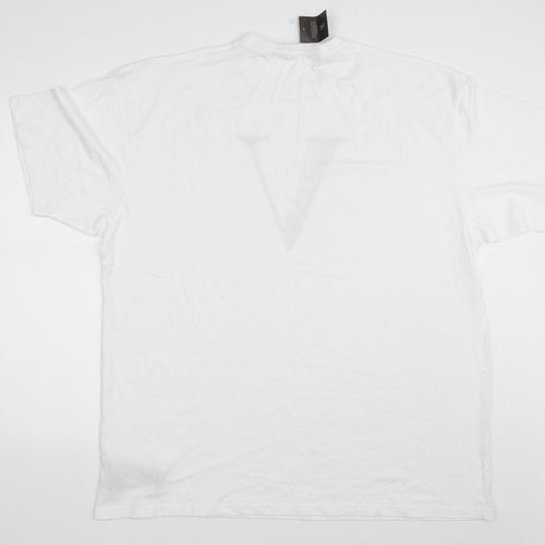 Simply Be Womens White   Basic T-Shirt Size M