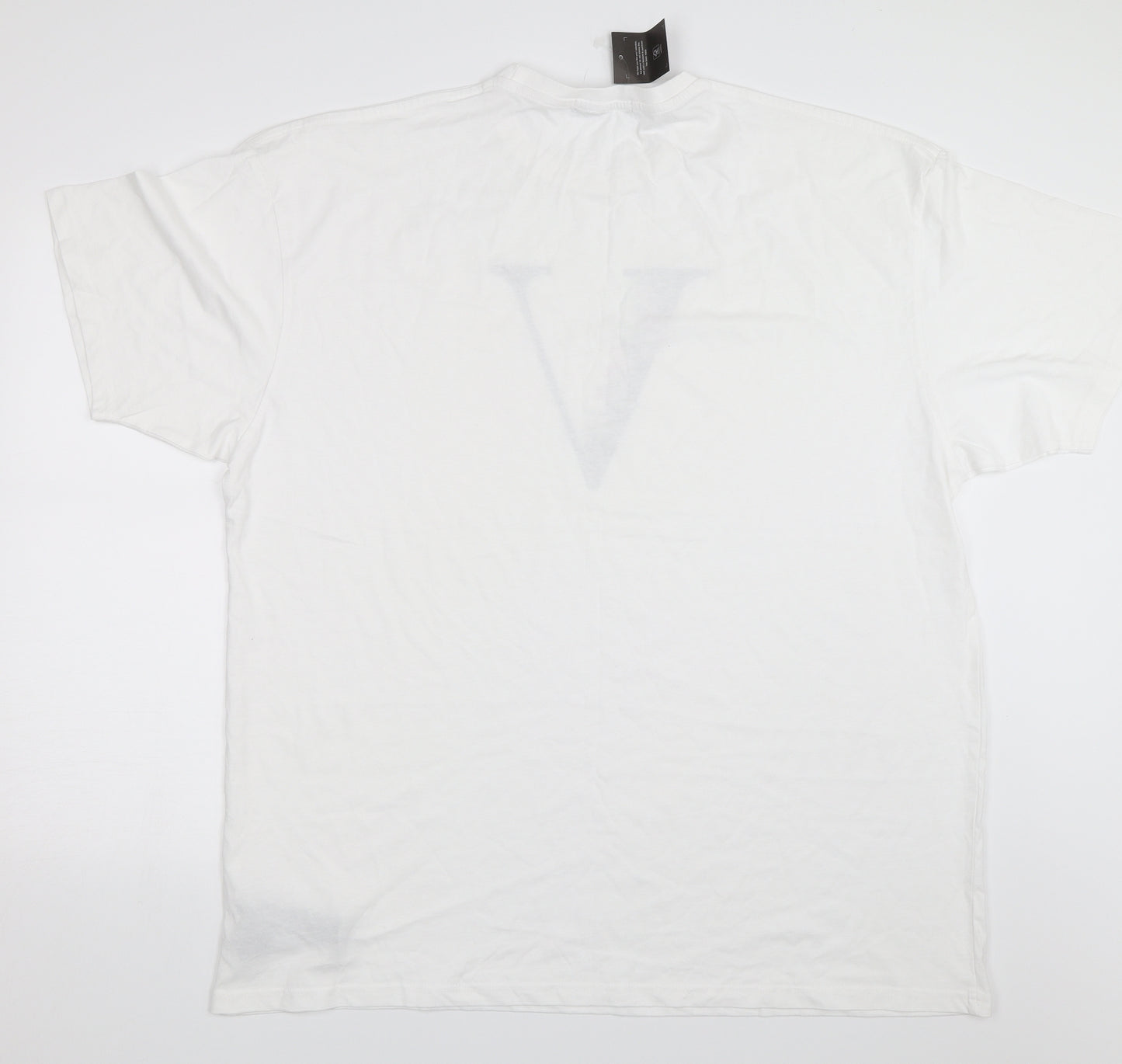 Simply Be Womens White   Basic T-Shirt Size M