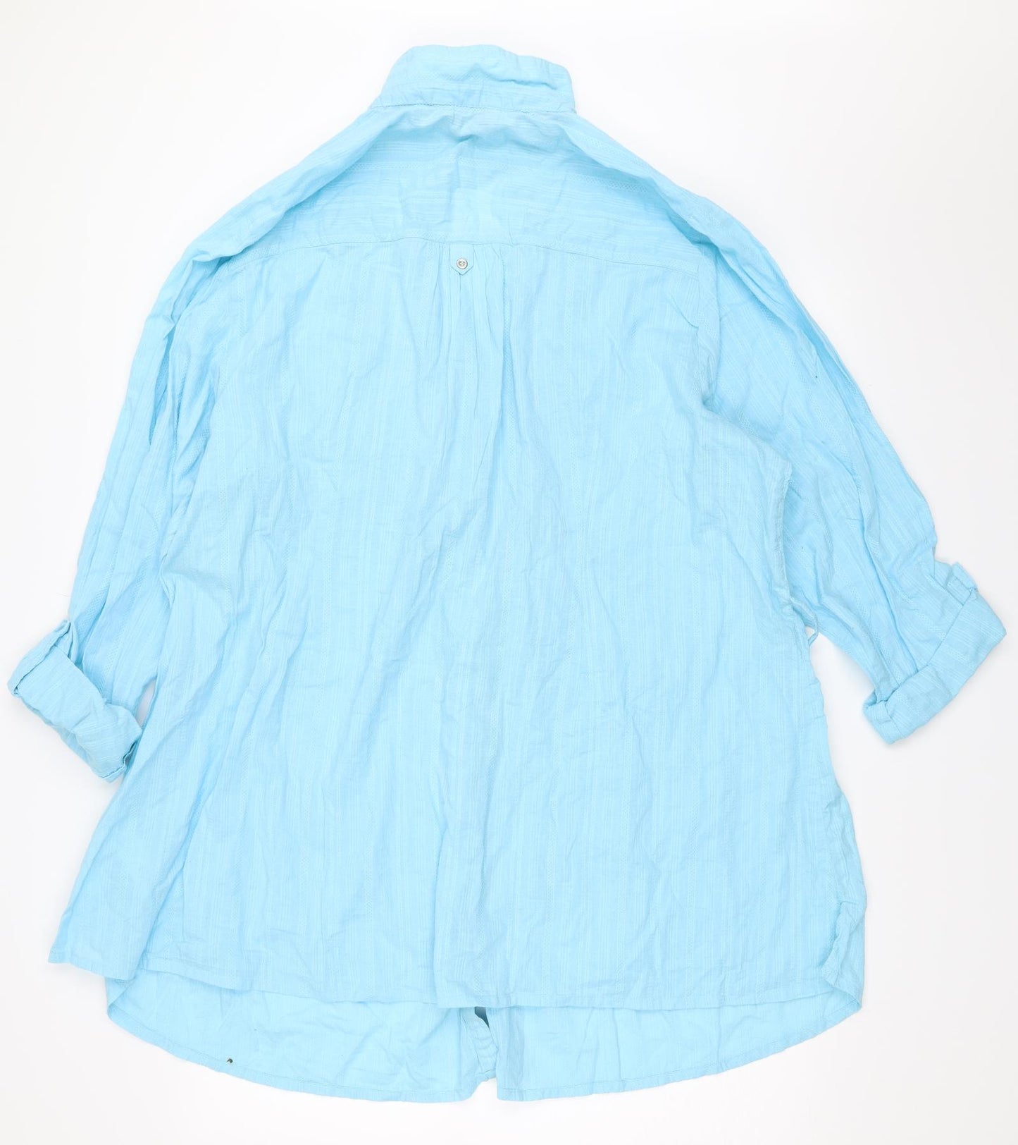 Evans Womens Black   Tunic Button-Up Size 30