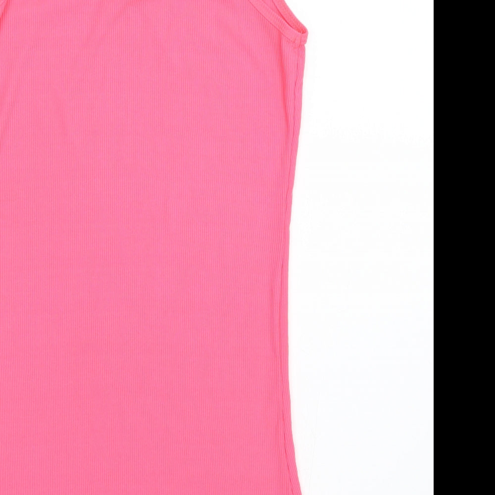 Select Womens Pink   Basic Tank Size 12