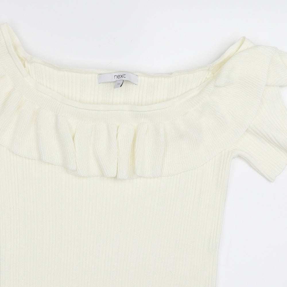 NEXT Womens Ivory   Pullover Jumper Size 14
