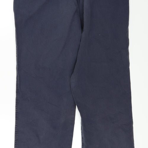 Marks and Spencer  Mens Blue   Trousers  Size 34 in L31 in