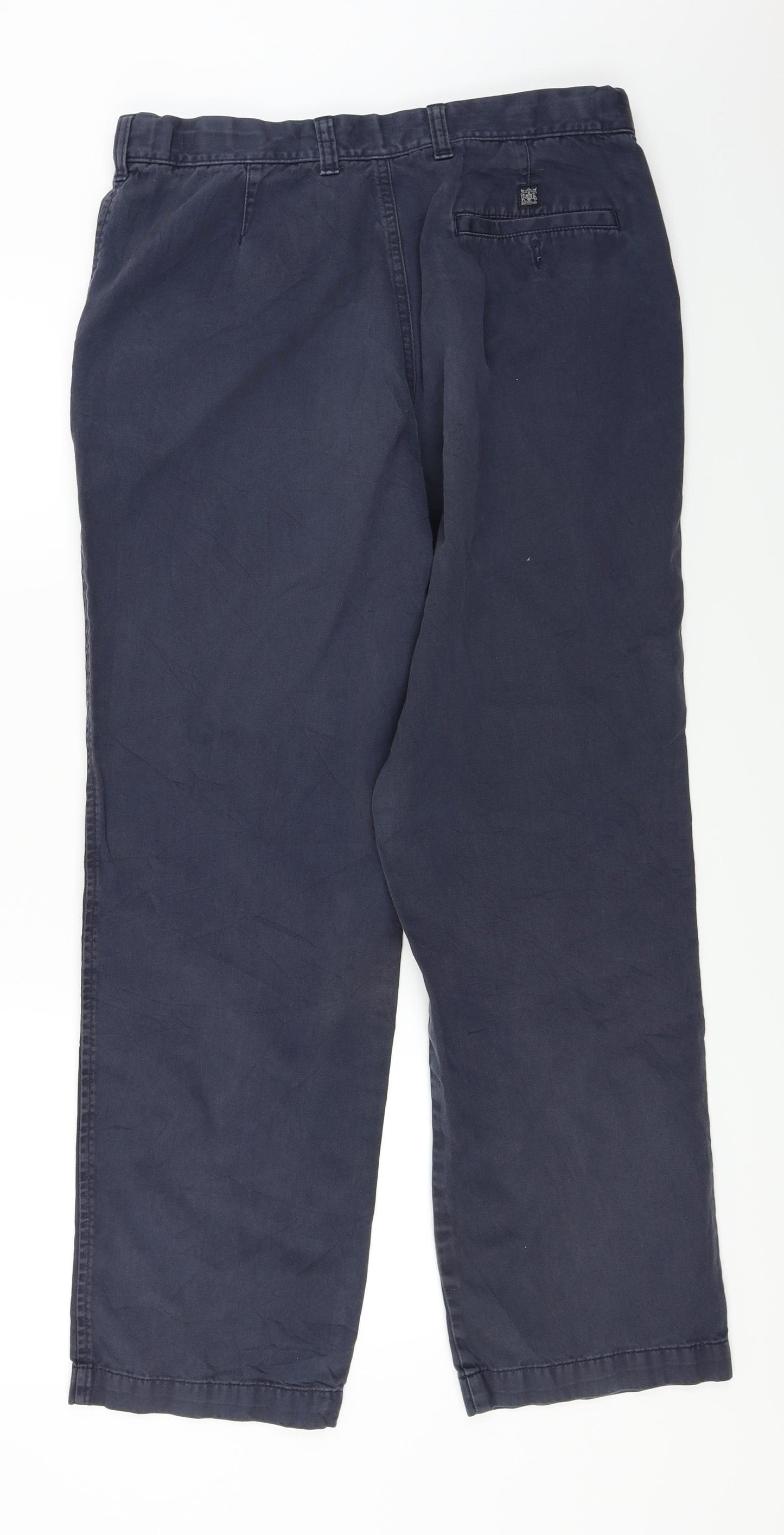Marks and Spencer  Mens Blue   Trousers  Size 34 in L31 in