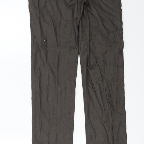 Yaly Couture  Womens Brown   Trousers  Size 28 in L25 in