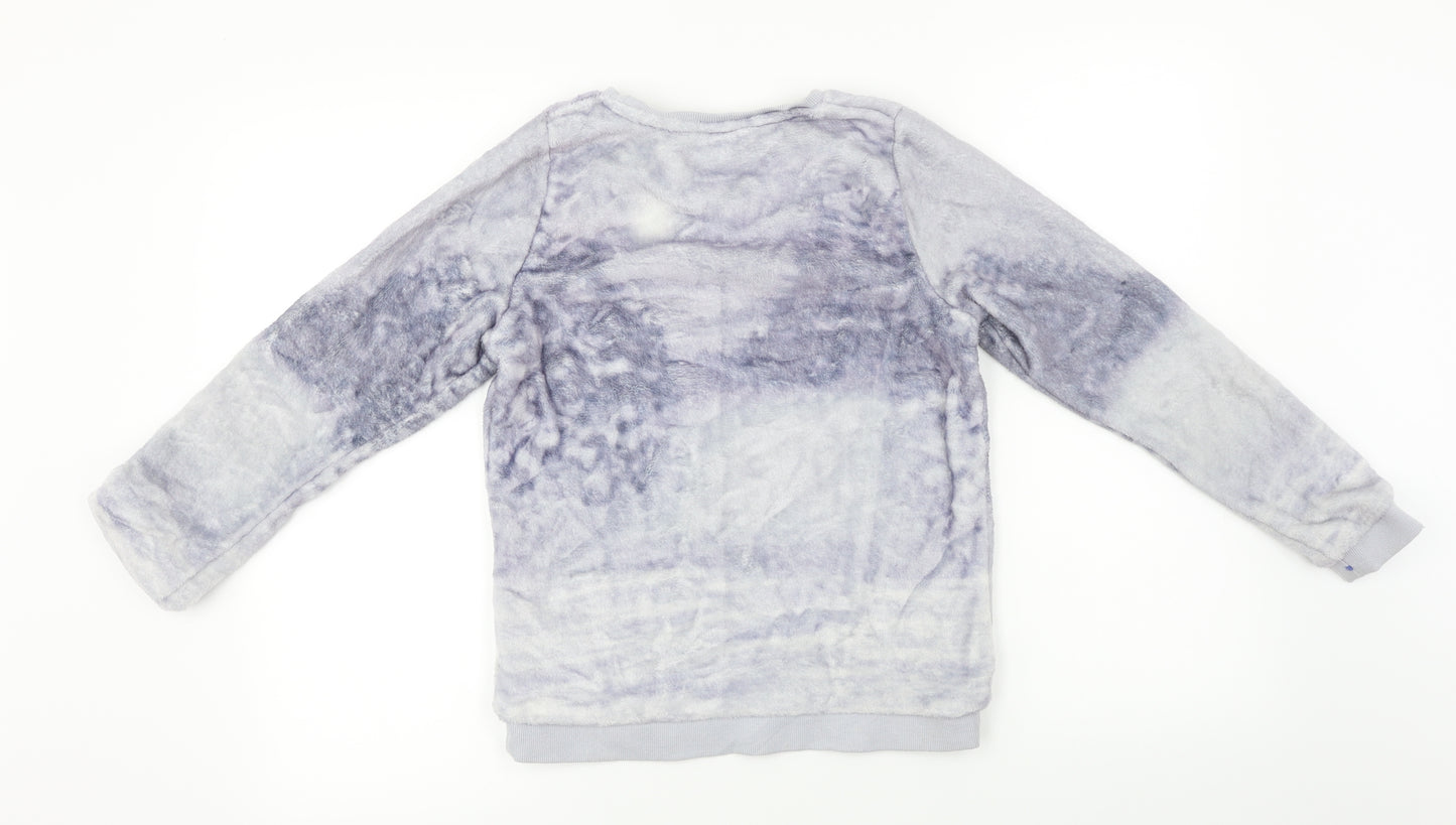 H&M  Girls Grey   Pullover Jumper Size 11-12 Years