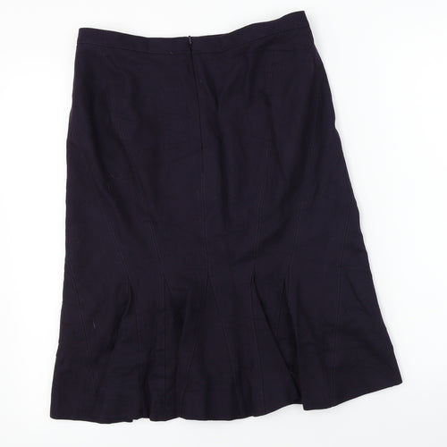 keu Womens Purple   A-Line Skirt Size 12