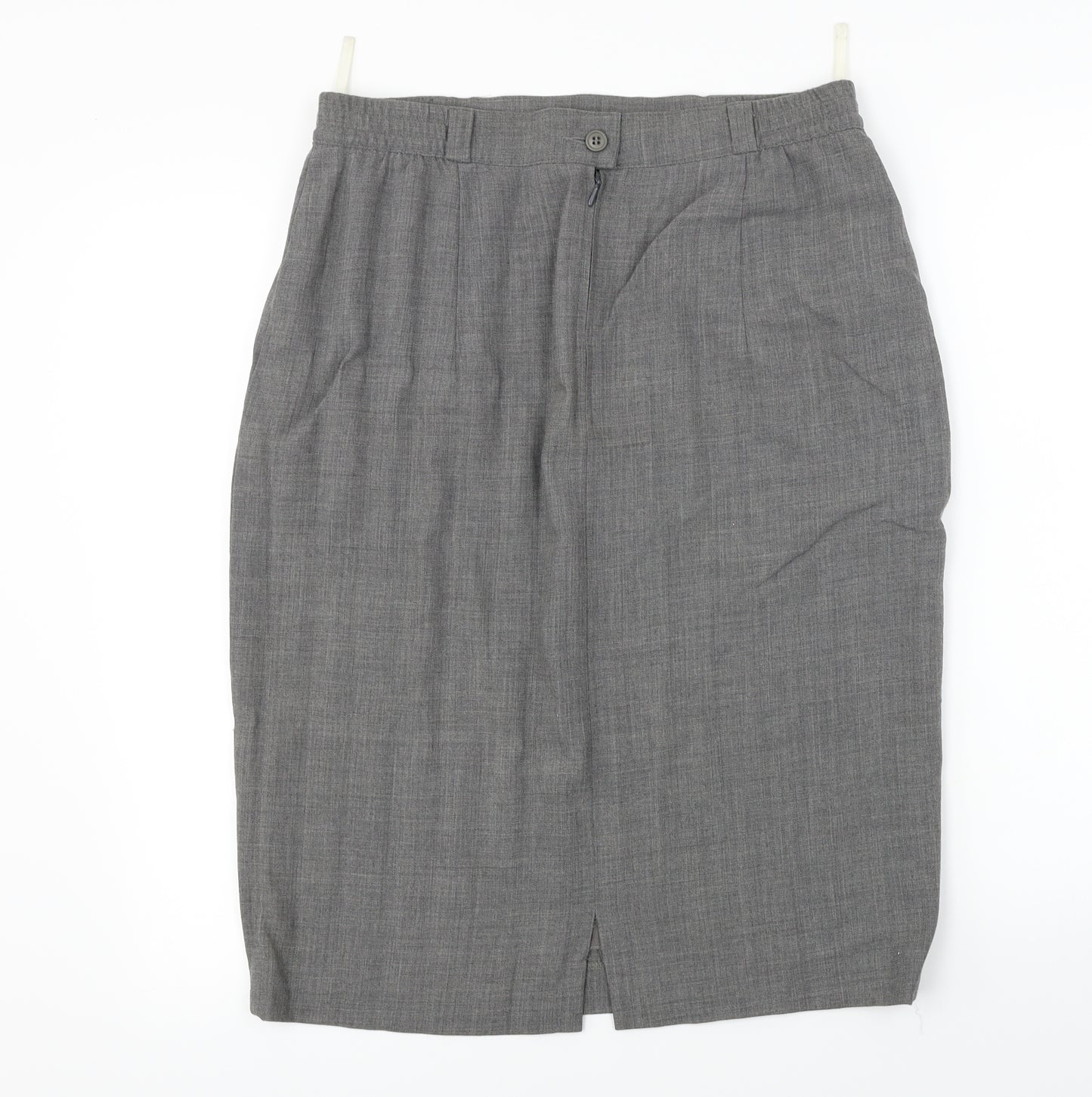 Preworn  Womens Grey   Bandage Skirt Size 30 in