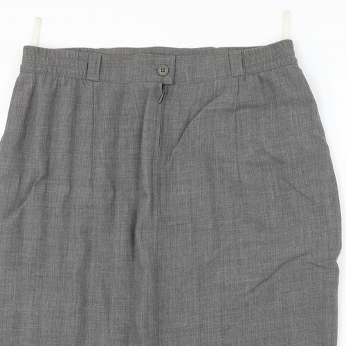 Preworn  Womens Grey   Bandage Skirt Size 30 in