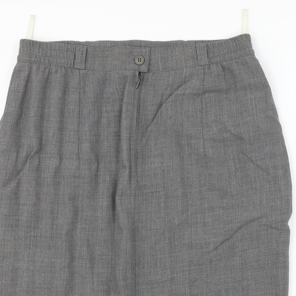 Preworn  Womens Grey   Bandage Skirt Size 30 in