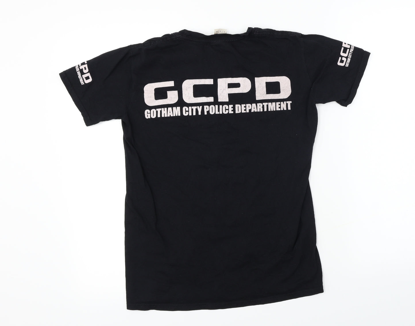 Gildan  Mens Black    T-Shirt Size S
