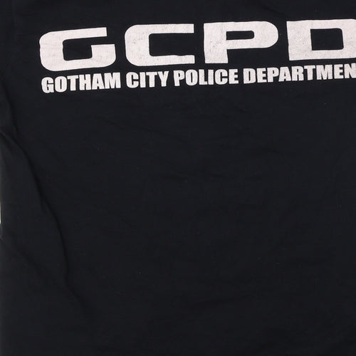 Gildan  Mens Black    T-Shirt Size S