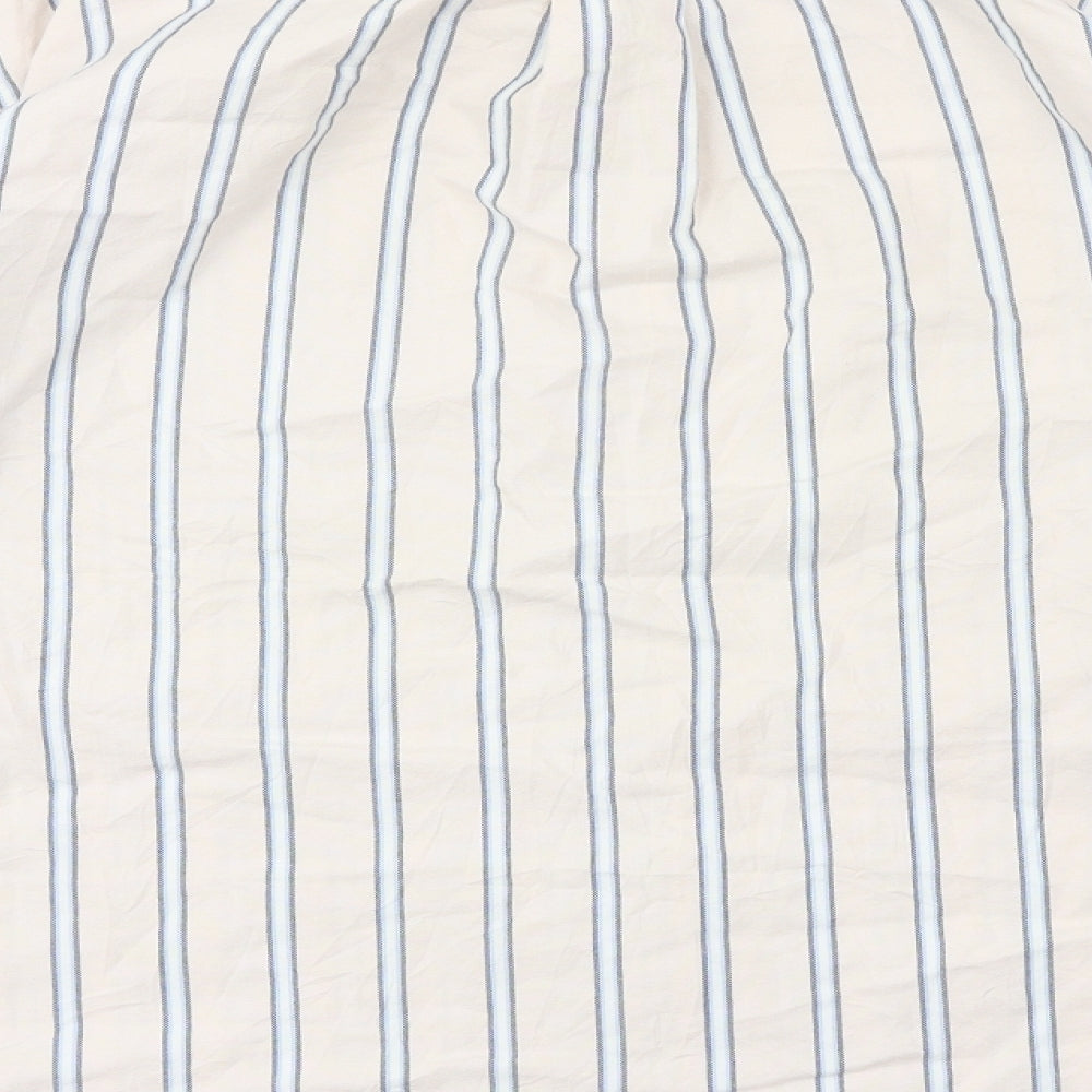Tommy Hilfiger  Mens Pink Striped   Button-Up Size M
