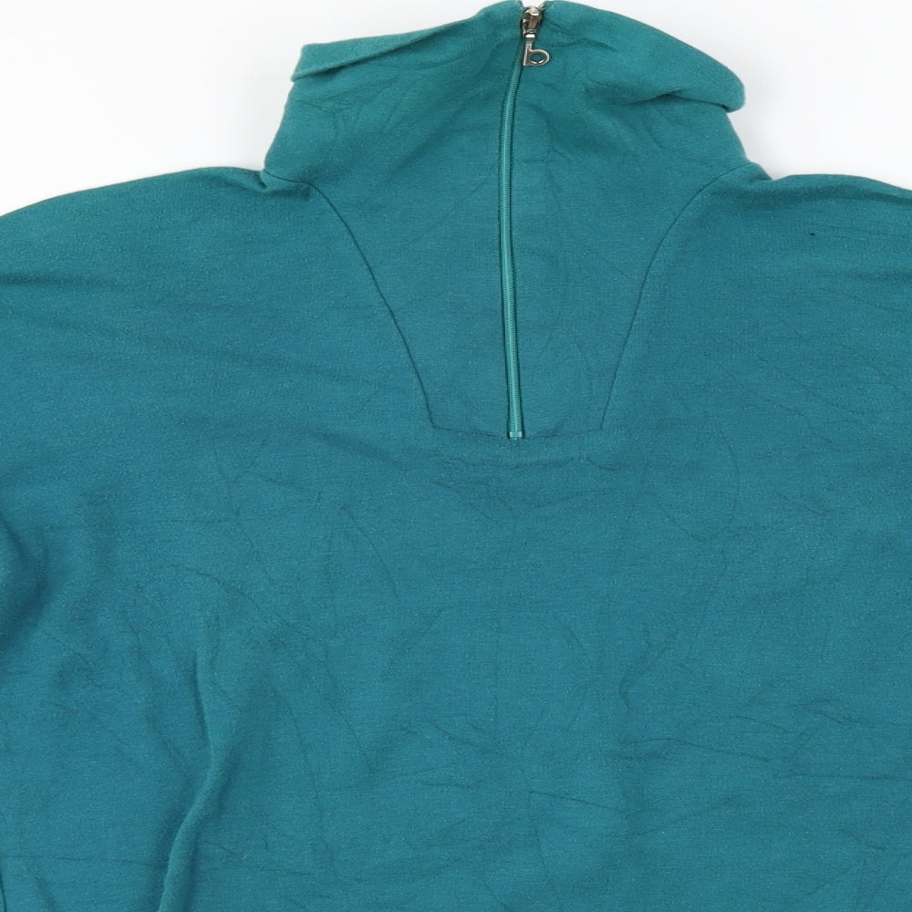 Benger  Womens Green   Henley Jumper Size S
