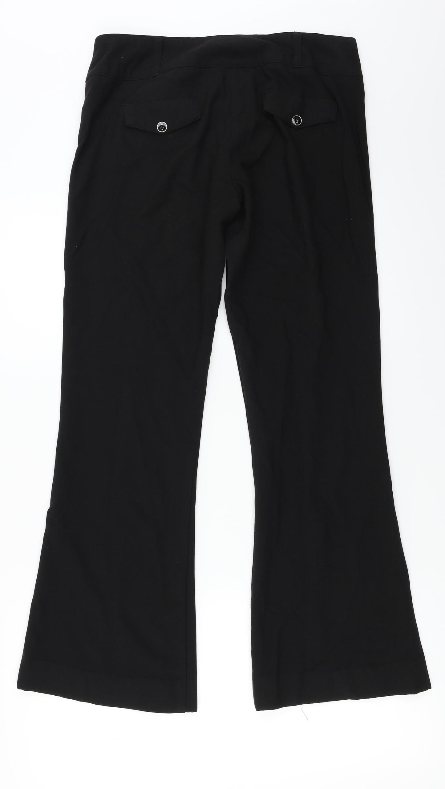 Jane Norman  Womens Black   Trousers  Size 30 in L27 in