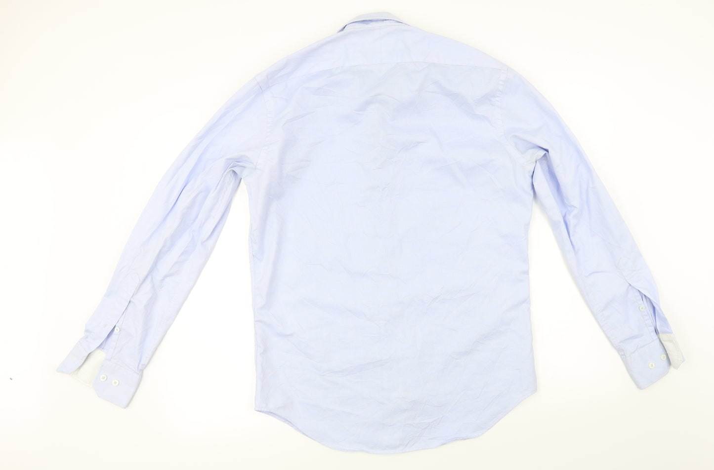 TM Lewin   Mens Blue    Dress Shirt Size M