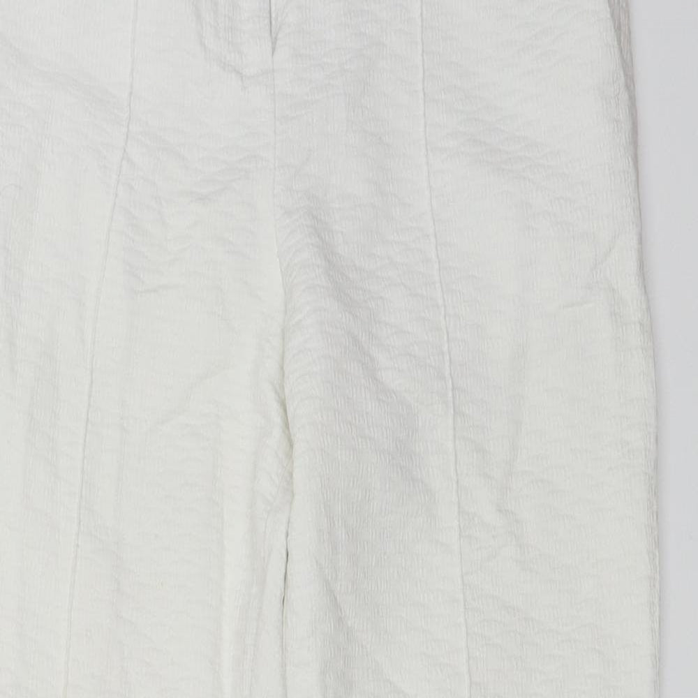 Topshop  Womens White   Trousers  Size 8 L22 in