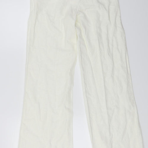 Preworn  Womens White   Trousers  Size 28 in L29 in
