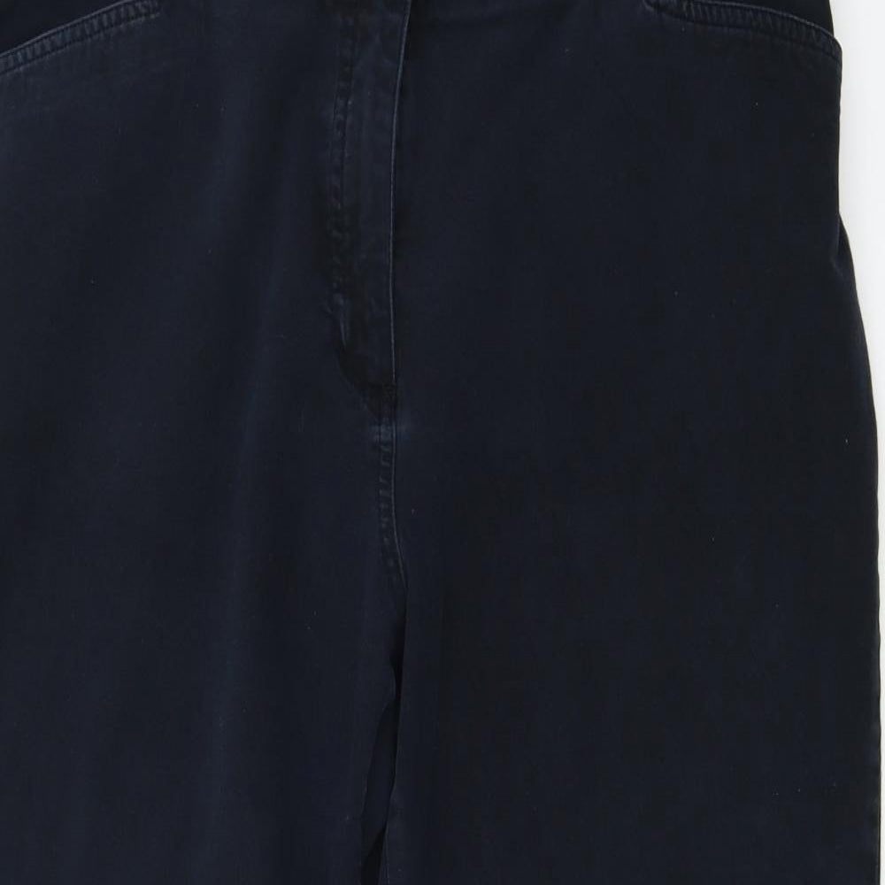 Marks and Spencer  Womens Blue   Trousers  Size 18 L21 in
