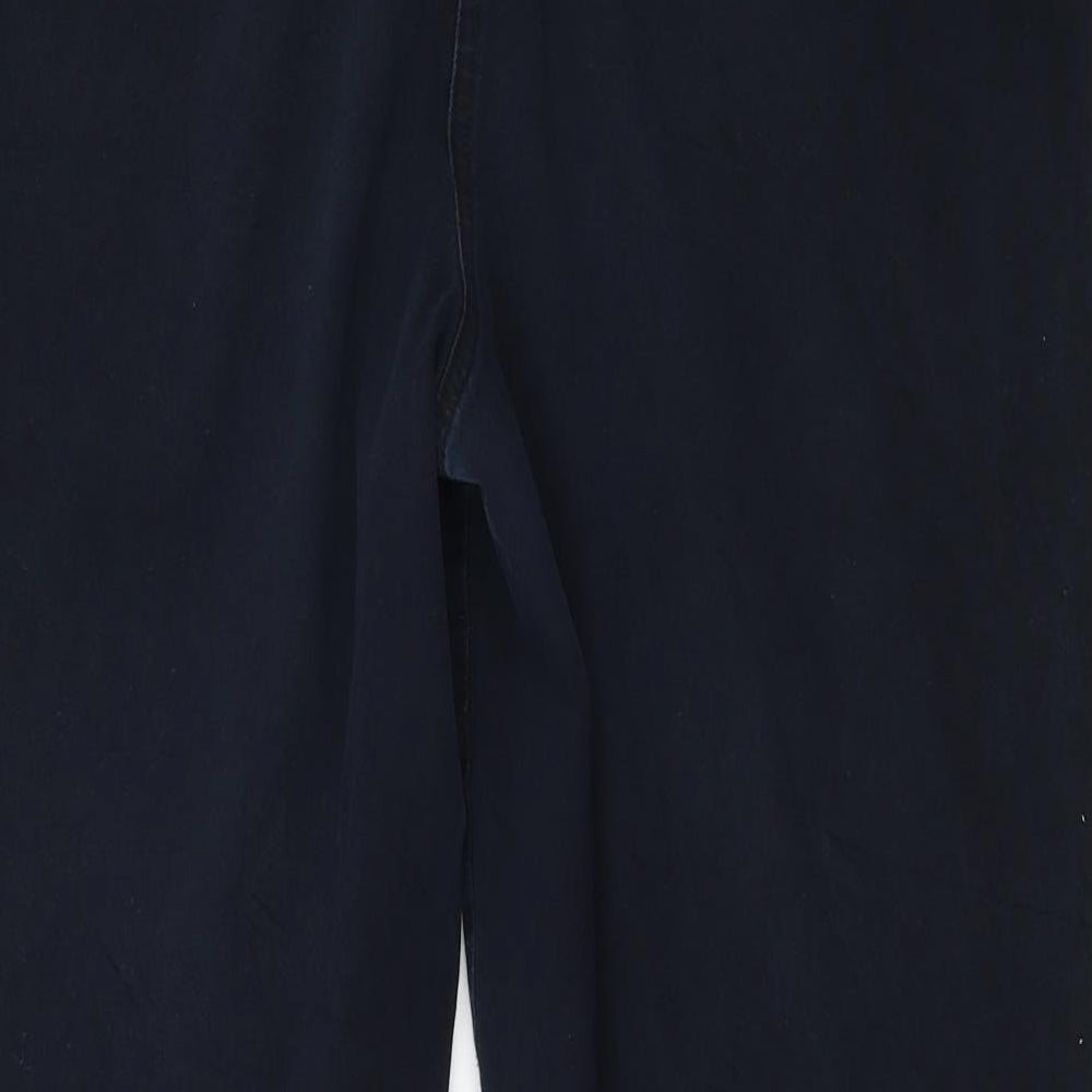 Marks and Spencer  Womens Blue   Trousers  Size 18 L21 in