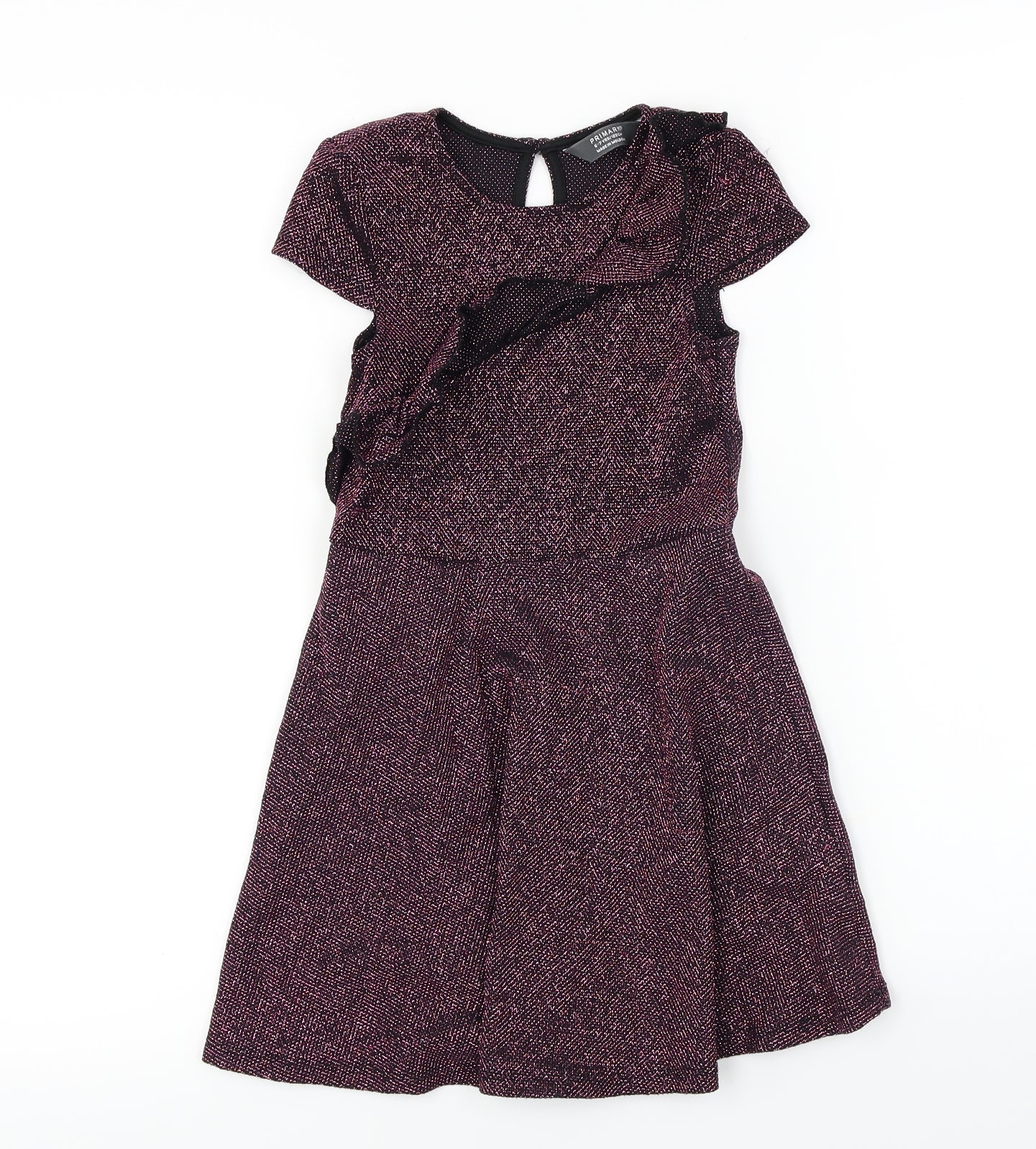 Primark  Girls Purple   A-Line  Size 6-7 Years