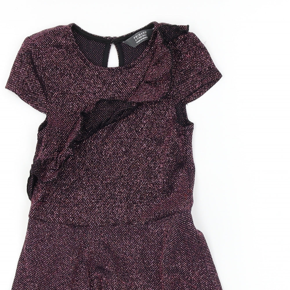 Primark  Girls Purple   A-Line  Size 6-7 Years