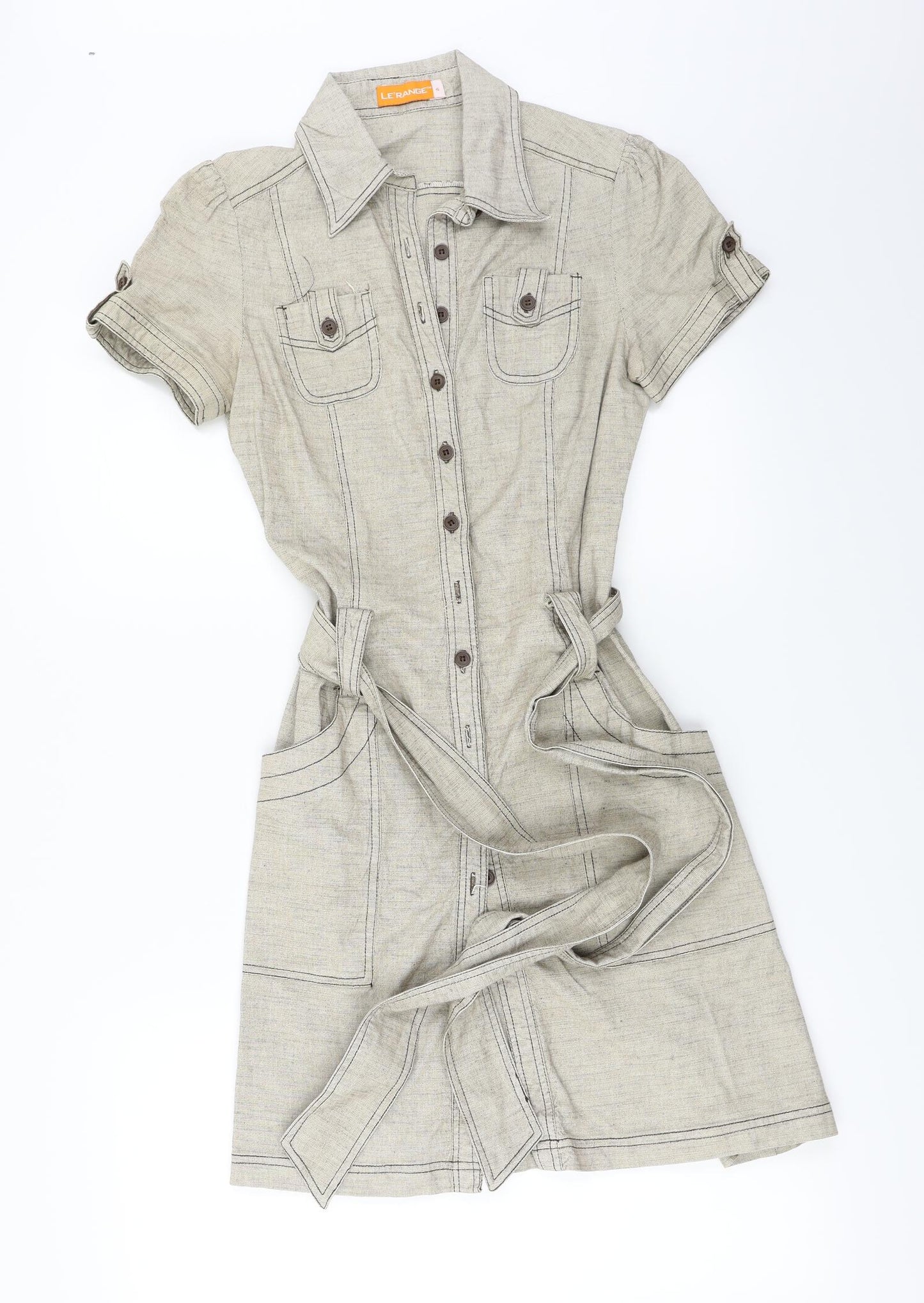 le range Womens Beige   A-Line  Size 4