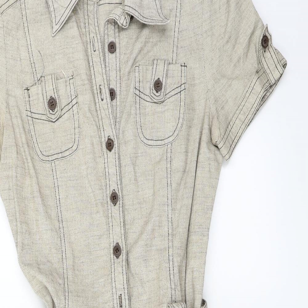 le range Womens Beige   A-Line  Size 4