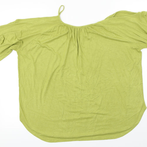 Chelsea & Theodore  Womens Green   Basic Blouse Size XL