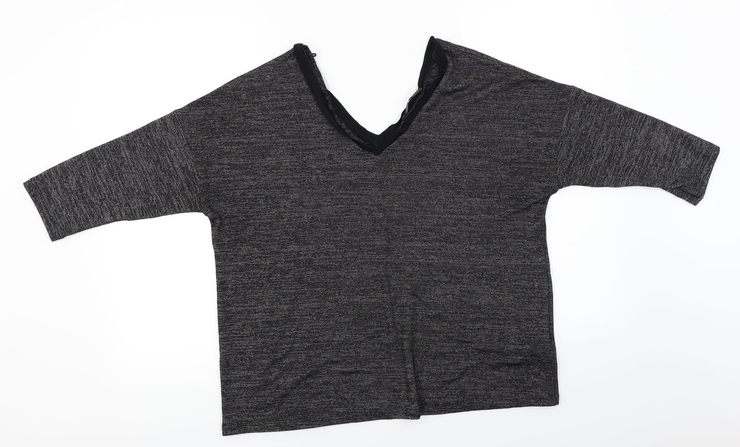 Marks and Spencer  Womens Black   Basic T-Shirt Size 12