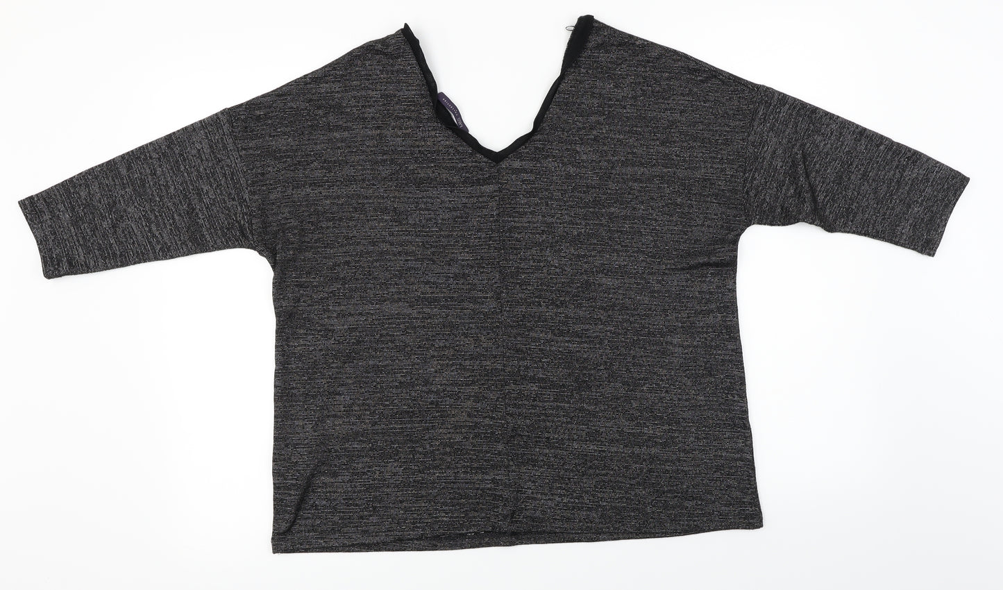 Marks and Spencer  Womens Black   Basic T-Shirt Size 12