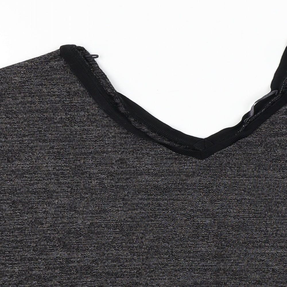 Marks and Spencer  Womens Black   Basic T-Shirt Size 12