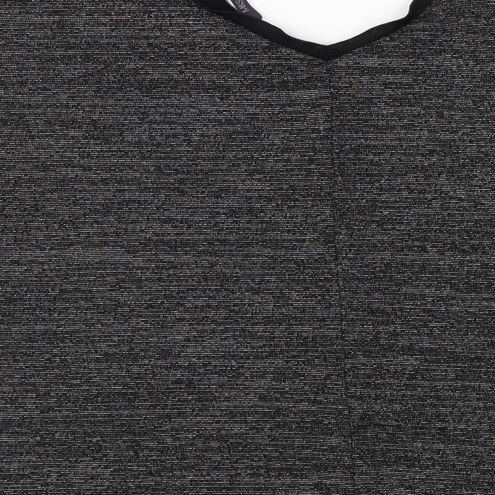 Marks and Spencer  Womens Black   Basic T-Shirt Size 12