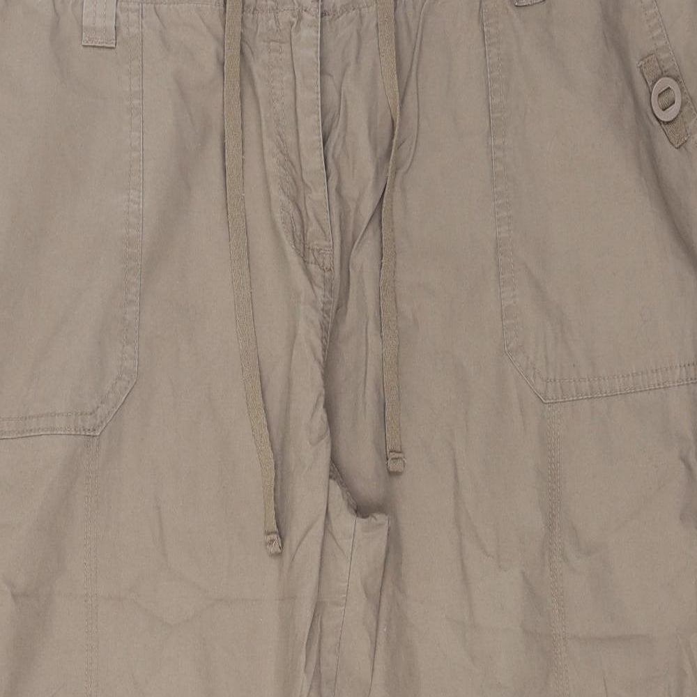 Dorothy Perkins  Womens Brown   Cropped Trousers Size 20
