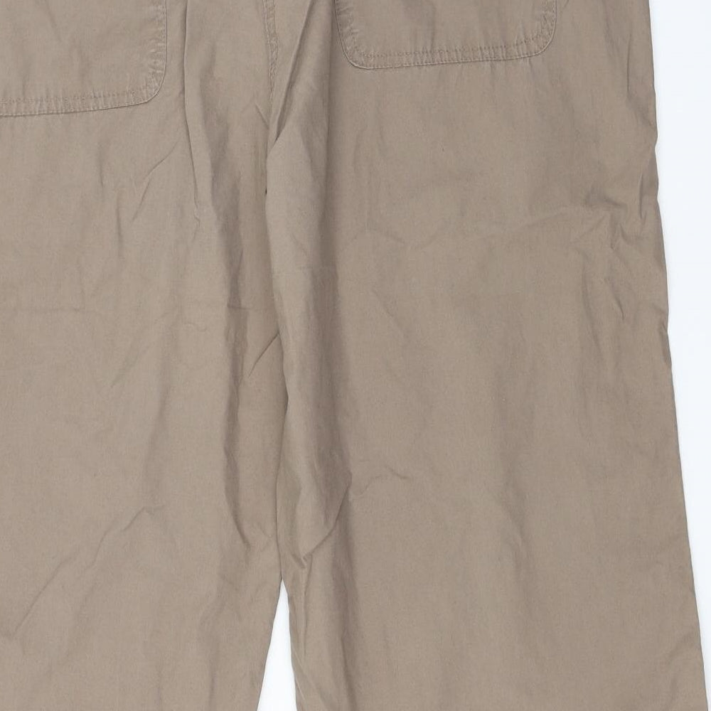 Dorothy Perkins  Womens Brown   Cropped Trousers Size 20