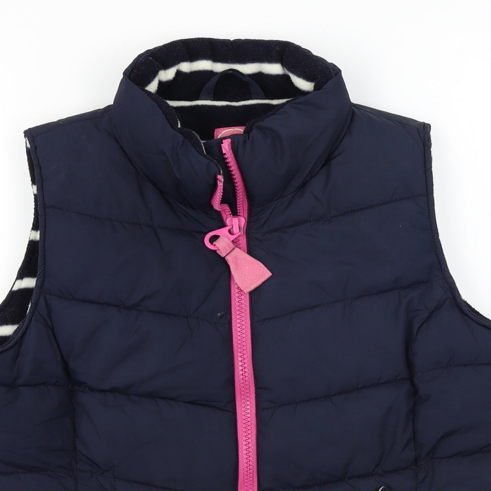 Joules  Girls Blue   Gilet Coat Size 14 Years
