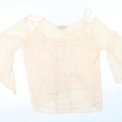 post skript Womens Pink   Basic Blouse Size 16
