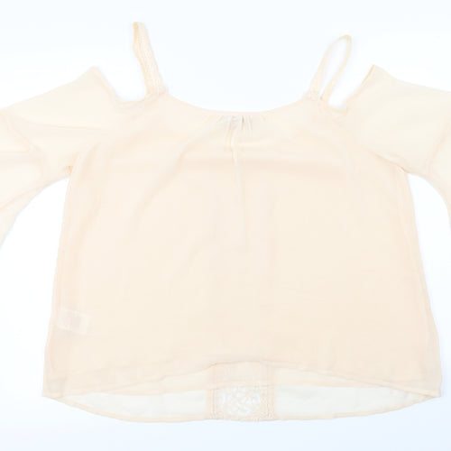 post skript Womens Pink   Basic Blouse Size 16