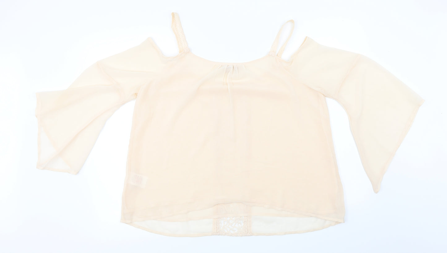 post skript Womens Pink   Basic Blouse Size 16