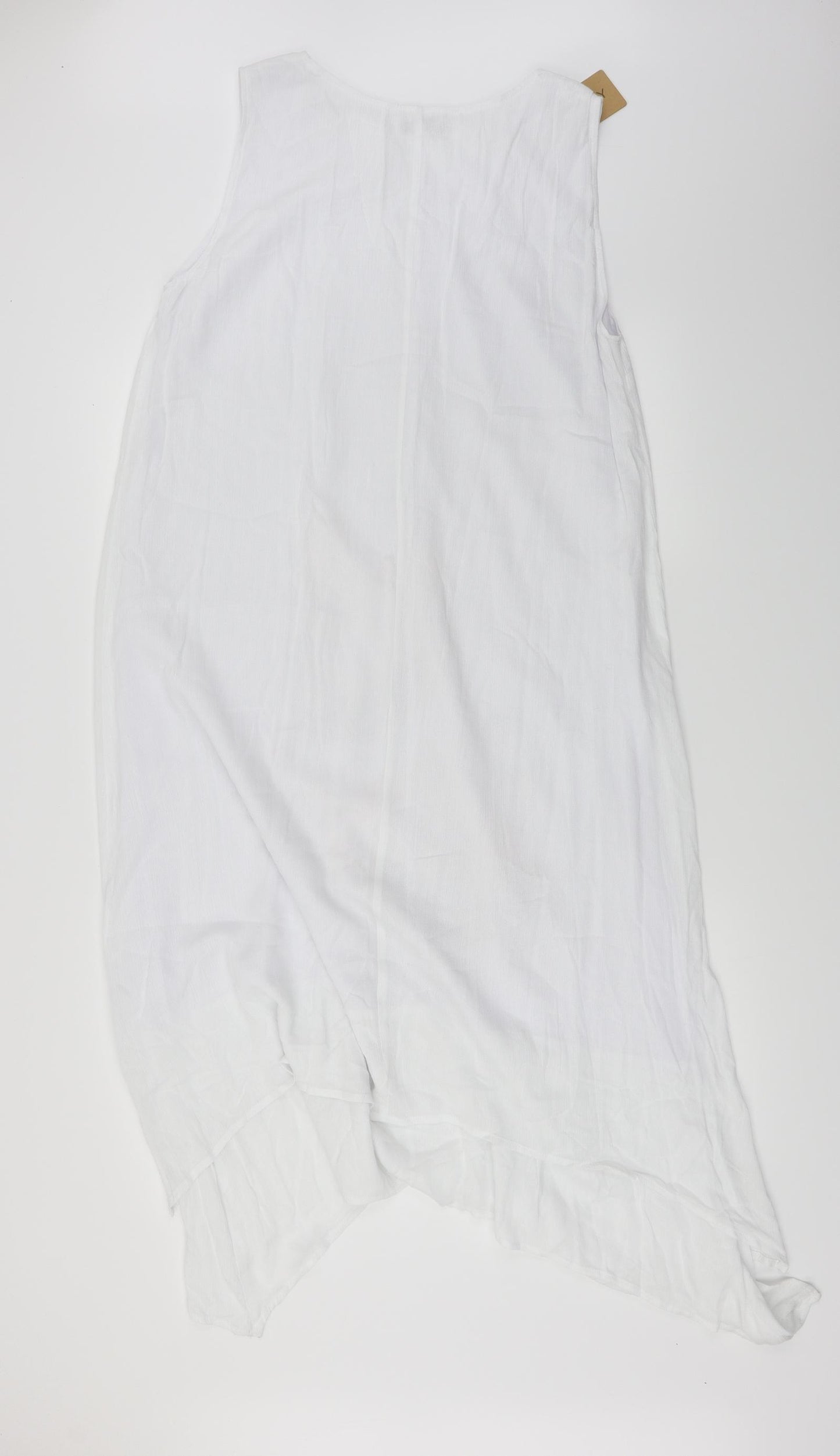 Tendency  Womens White Floral  A-Line  Size 16