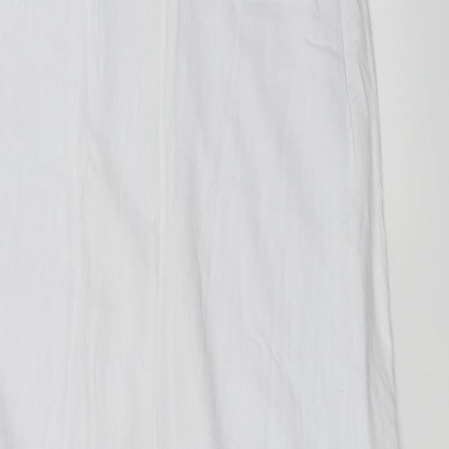 Tendency  Womens White Floral  A-Line  Size 16