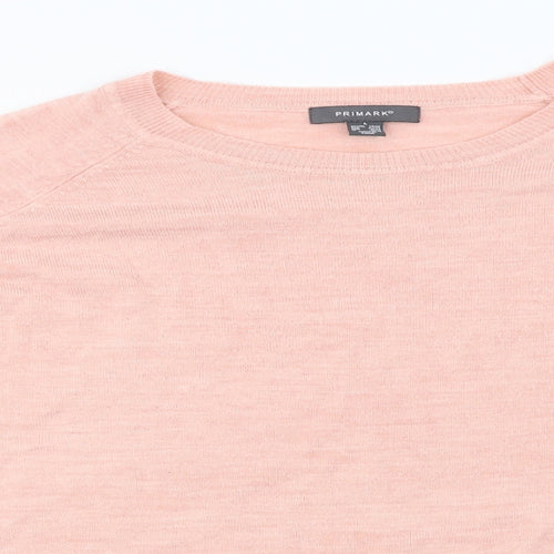 Primark  Womens Pink   Pullover Jumper Size L