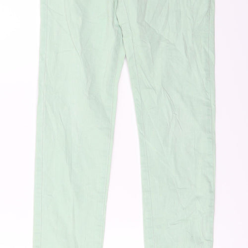 Preworn Womens Green   Trousers  Size 6 L27 in