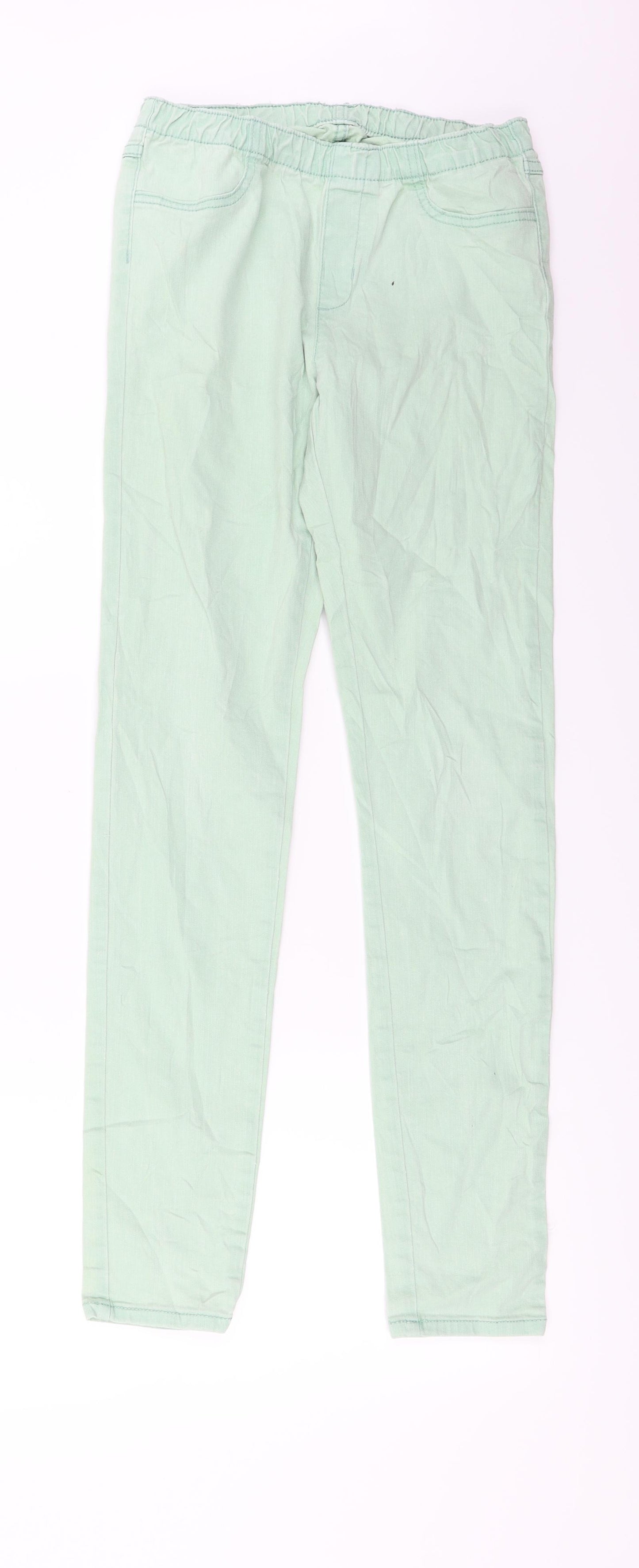Preworn Womens Green   Trousers  Size 6 L27 in